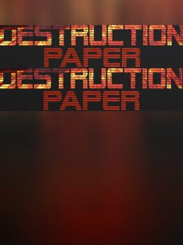 Destruction Paper