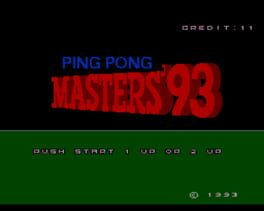 Ping Pong Masters