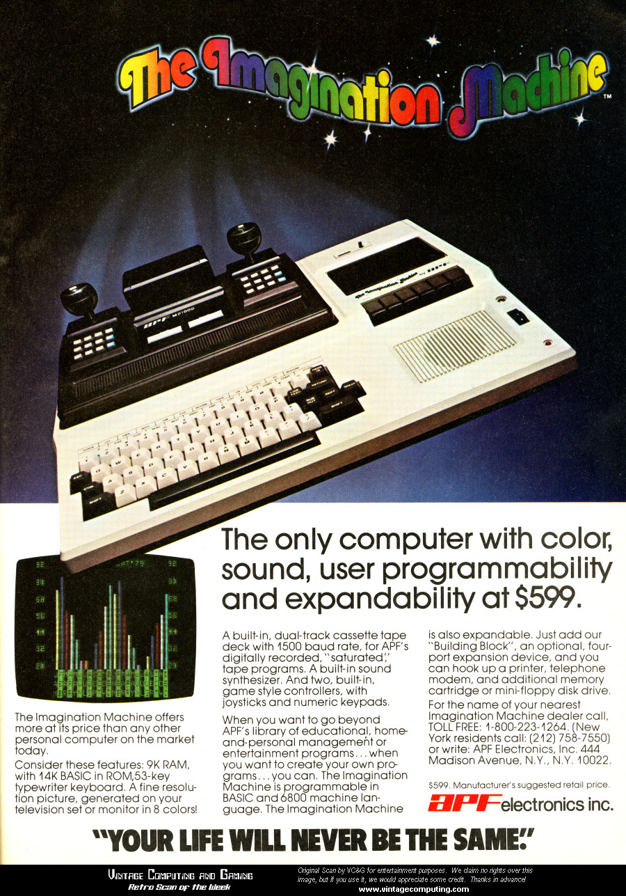 APF IMAGINATION MACHINE