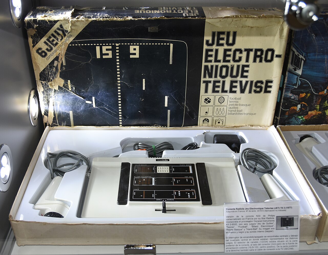 JEU ELECTRONIC TELEVISE TO 3