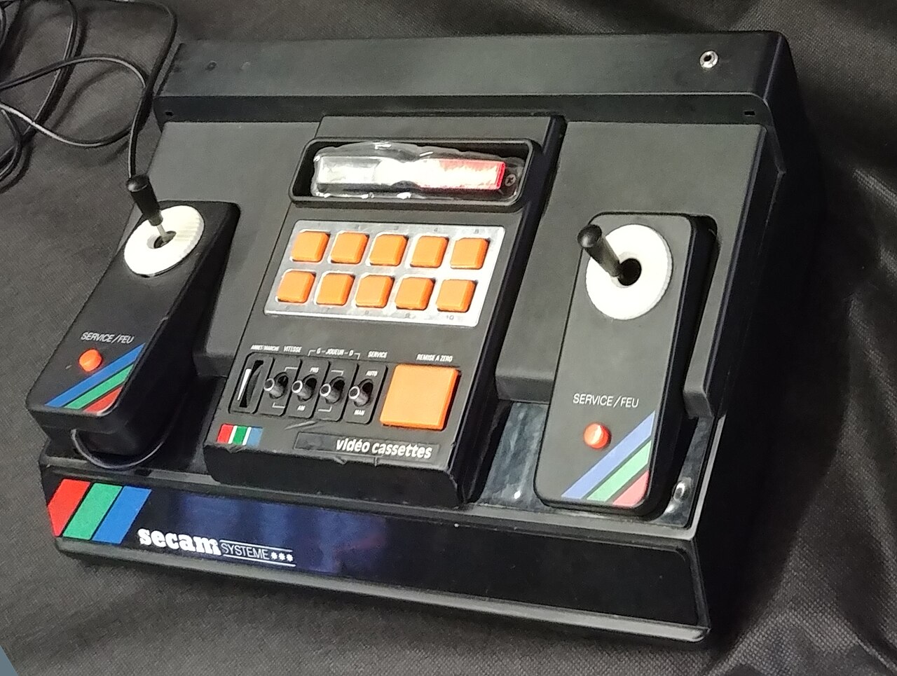 SECAM SYSTEME VIDÉO CASSETTES