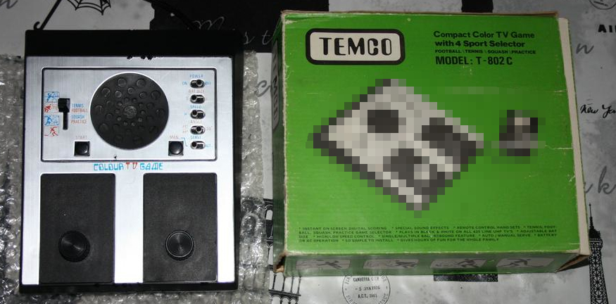 T-802C COLOUR TV GAME