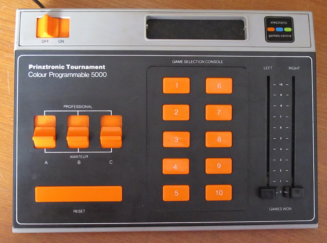 TOURNAMENT COLOUR PROGRAMMABLE 5000