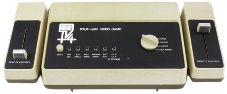 TV4+ FOUR-WAY VIDEO GAME